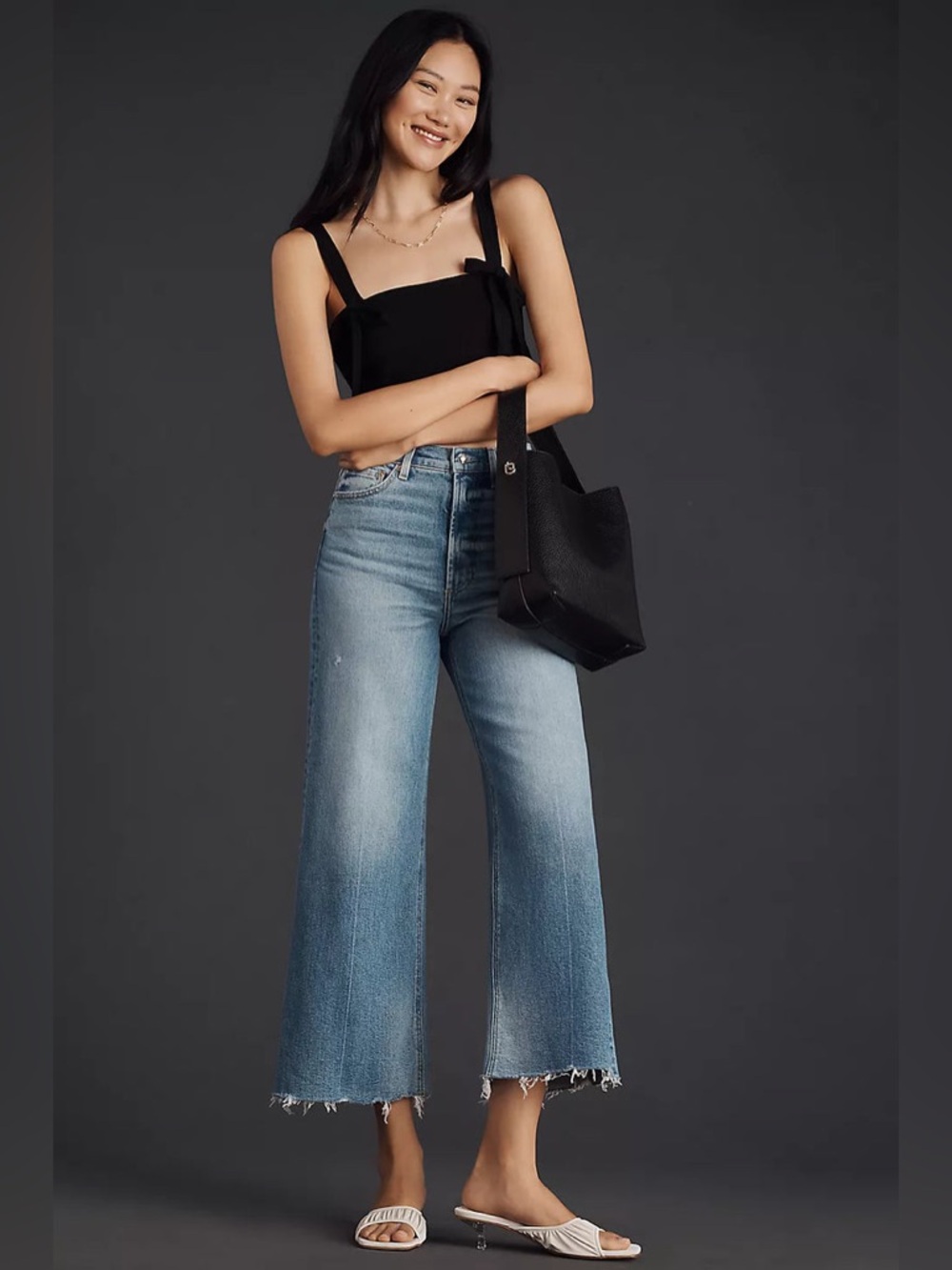 PISTOLA LANA CROP HIGH RISE ULTRA WIDE LEG in RHYTHM VINTAGE 
Size 26 - Picture 4 of 10